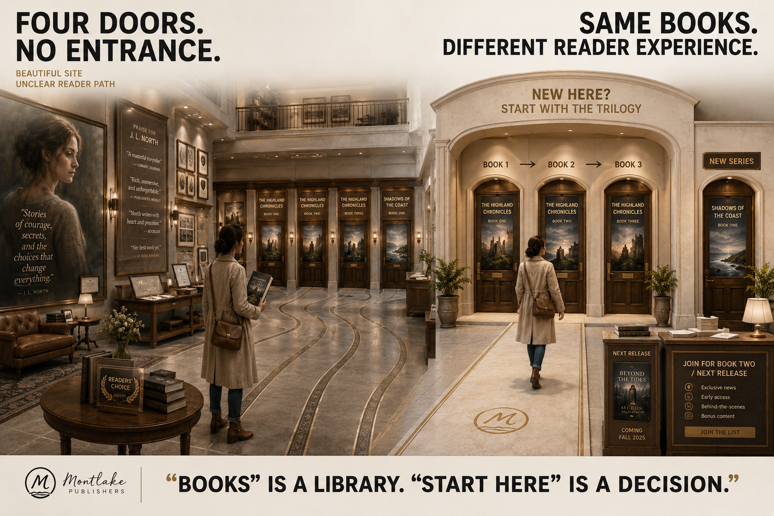 Author website examples. Montlakepublishers