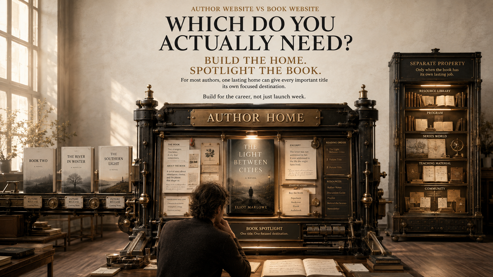 Which Do You Actually Need: Author Website vs Book Website?. Montlakepublishers