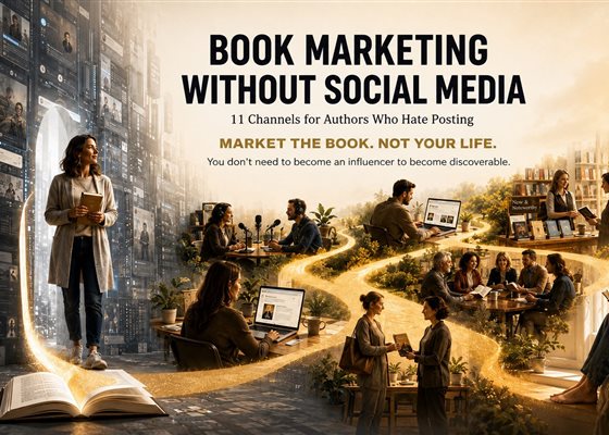 Book Marketing Without Social Media: 11 Channels for Authors Who Hate Posting. Montlakepublishers