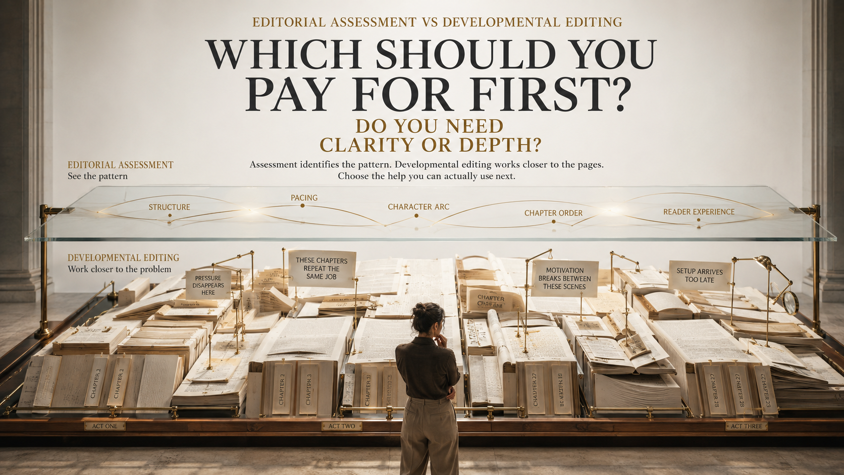 Editorial Assessment vs Developmental Editing: Which Should You Pay for First?. Montlakepublishers